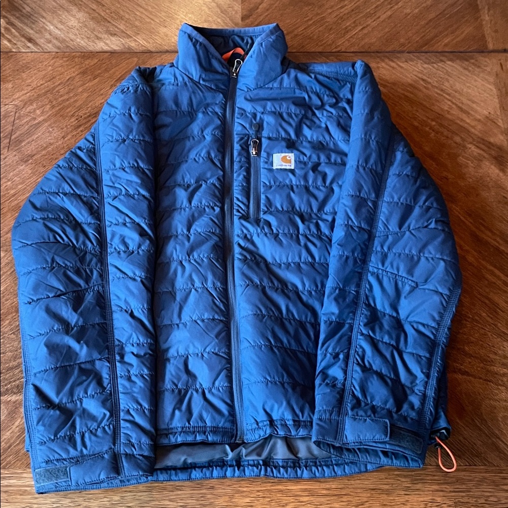 Carhartt Navy Quilted Jacket